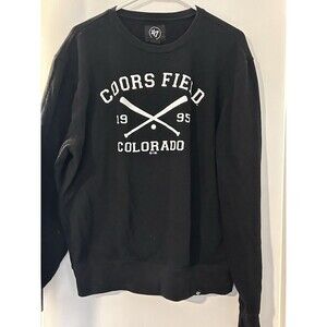 Colorado Rockies Coors Field 47 Brand Black Graphic Size Women’s XL